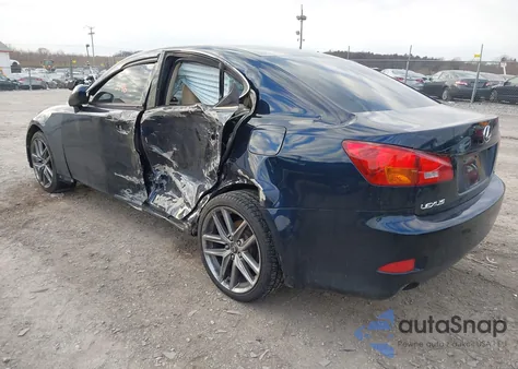 2006 Lexus Is 250 z USA, uszkodzony, nr VIN JTHCK262565003496